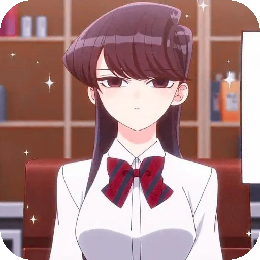 🥰 Стикер «Komi Shouko» для Telegram