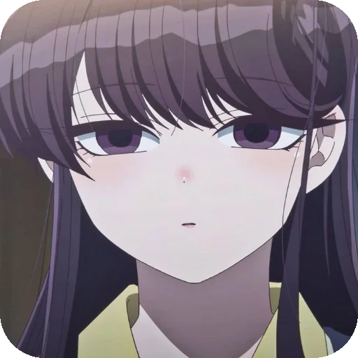 🙂 Стикер «Komi Shouko» для Telegram