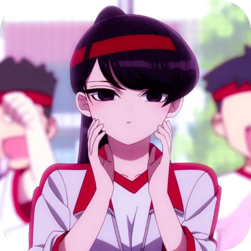 😯 Стикер «Komi Shouko» для Telegram