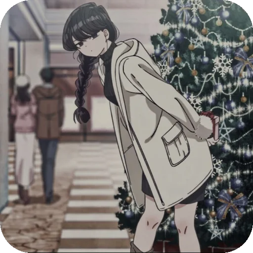 🤔 Стикер «Komi Shouko» для Telegram
