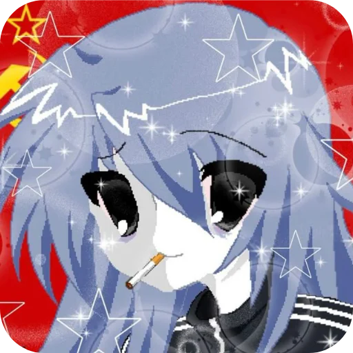Стикерпак Konata Izumi для Telegram