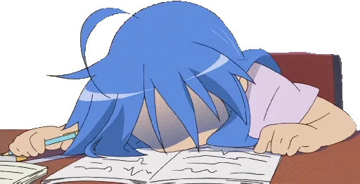 😖 Стикер «Konata» для Telegram