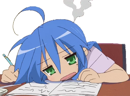 😫 Стикер «Konata» для Telegram