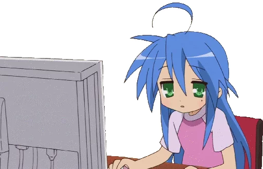 🙁 Стикер «Konata» для Telegram