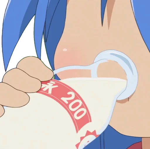 🥛 Стикер «Konata» для Telegram