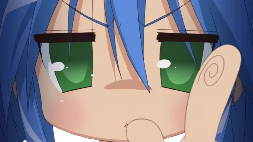 ☝️ Стикер «Konata» для Telegram