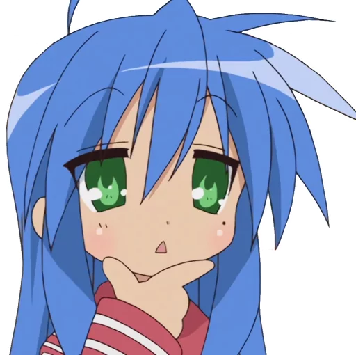 🤔 Стикер «Konata» для Telegram