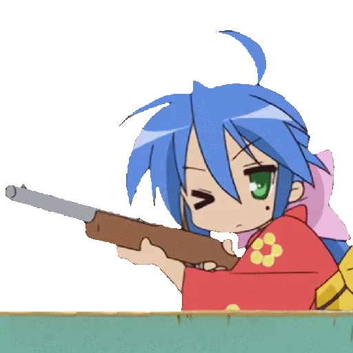 🔫 Стикер «Konata» для Telegram