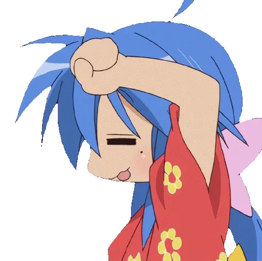 😵 Стикер «Konata» для Telegram