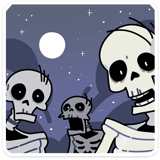 💀 Стикер «Кондратий» для Telegram