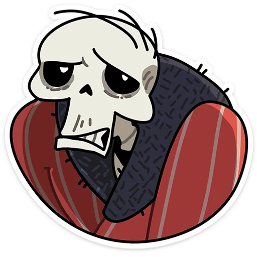 💀 Стикер «Кондратий» для Telegram