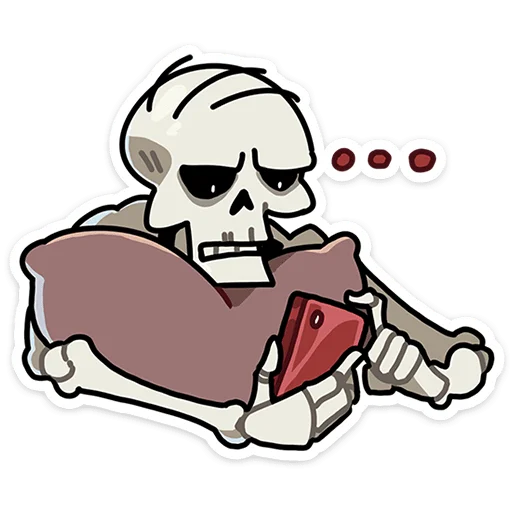 💀 Стикер «Кондратий» для Telegram