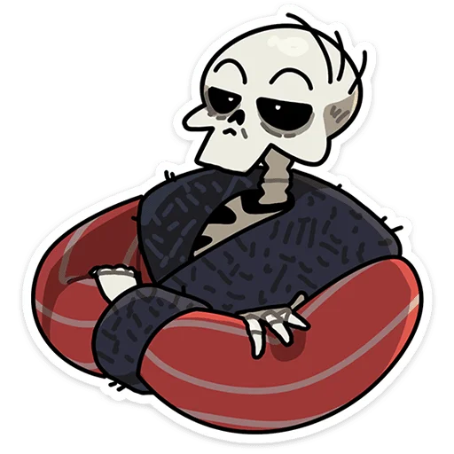 💀 Стикер «Кондратий» для Telegram