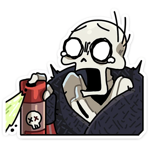 💀 Стикер «Кондратий» для Telegram