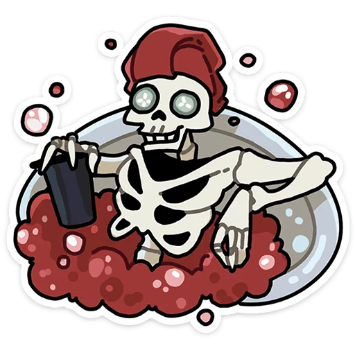 💀 Стикер «Кондратий» для Telegram