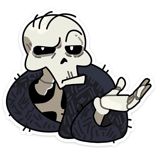 💀 Стикер «Кондратий» для Telegram