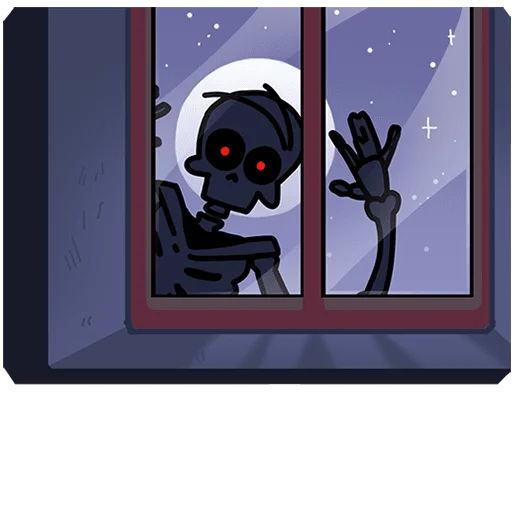 👻 Стикер «Кондратий Без Текста» для Telegram