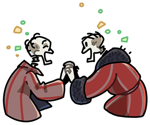 🥳 Стикер «Кондратий без надписей» для Telegram