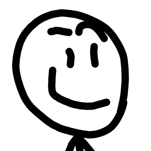 🙂 Стикер «Конец» для Telegram