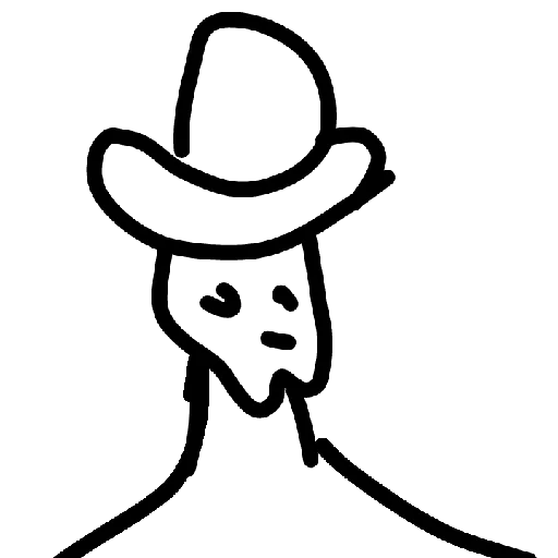 🤠 Стикер «Конец» для Telegram
