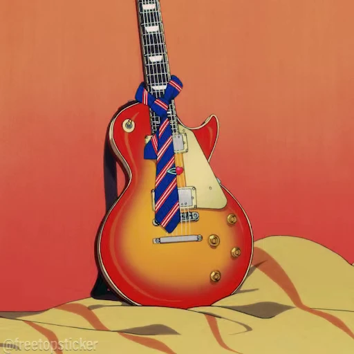 🎸 Стикер «K On» для Telegram