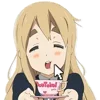 Стикер 31 😏 K-ON