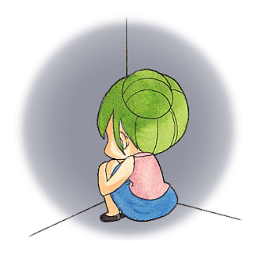😔 Стикер «Конфетные-Тян» для Telegram
