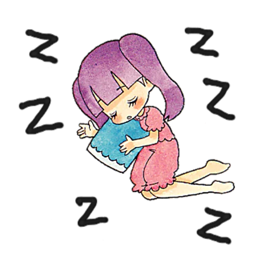 😴 Стикер «Конфетные-Тян» для Telegram