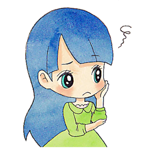 😐 Стикер «Конфетные-Тян» для Telegram