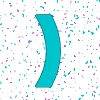 ❤️ Эмодзи «Голубой шрифт» для Telegram