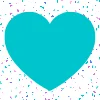 ❤️ Эмодзи «Голубой шрифт» для Telegram