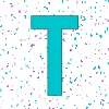 ❤️ Эмодзи «Голубой шрифт» для Telegram