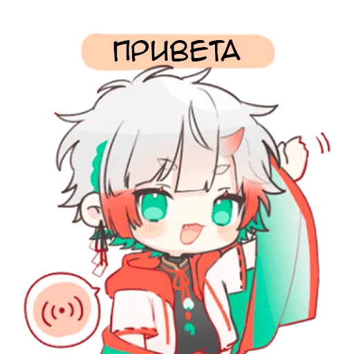 Стикерпак Кони-кун для Telegram