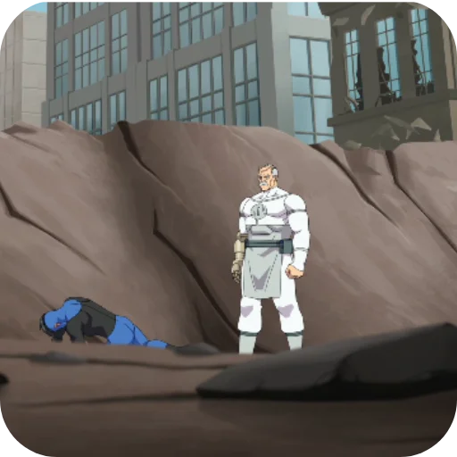 👨‍🦳 Стикер «Invincible» для Telegram