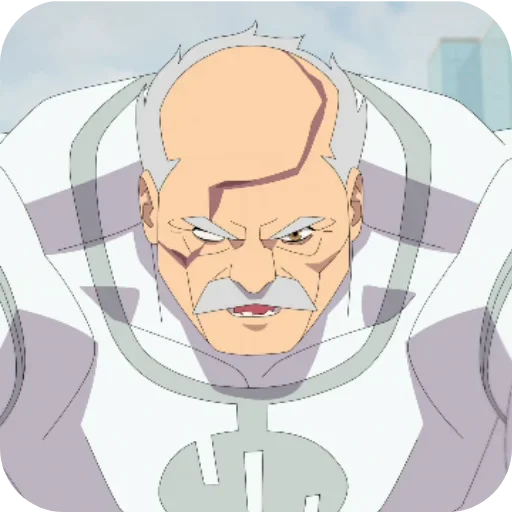 👨‍🦳 Стикер «Invincible» для Telegram
