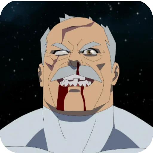 👨‍🦳 Стикер «Invincible» для Telegram