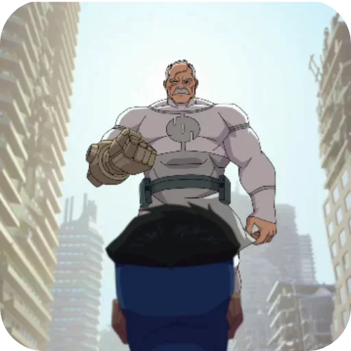 Стикерпак Invincible для Telegram