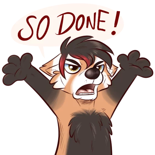 😤 Стикер «Konomichi GOTY Edition» для Telegram