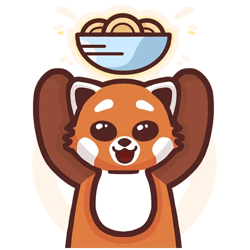 🙌 Стикер «Konopanda» для Telegram