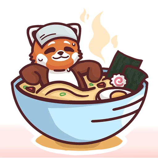 🤤 Стикер «Konopanda» для Telegram