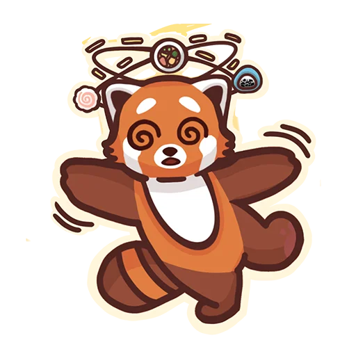 😵 Стикер «Konopanda» для Telegram