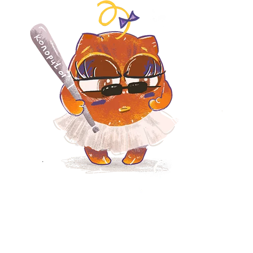 💪 Стикер «Konoput stickers» для Telegram
