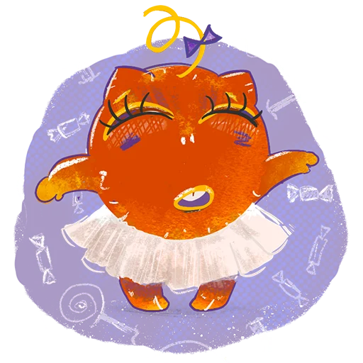 🍽 Стикер «Konoput stickers» для Telegram