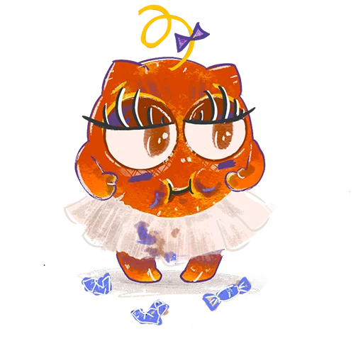 🍬 Стикер «Konoput stickers» для Telegram