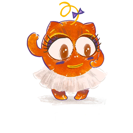 🙋‍♀️ Стикер «Konoput stickers» для Telegram