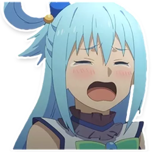 😭 Стикер «KonoSuba Collection» для Telegram
