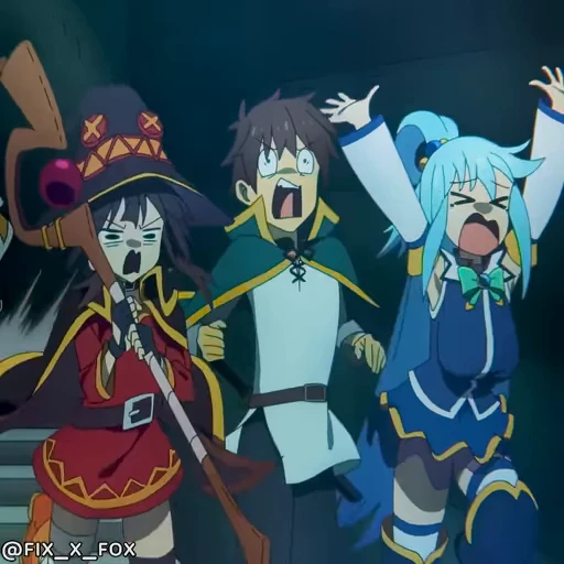 😱 Стикер «KonoSuba S3» для Telegram