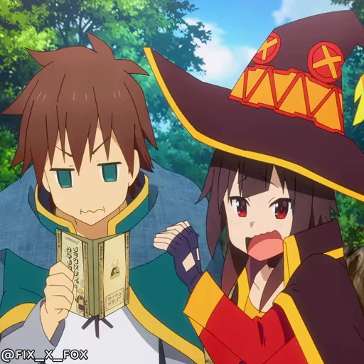 🫵 Стикер «KonoSuba S3» для Telegram