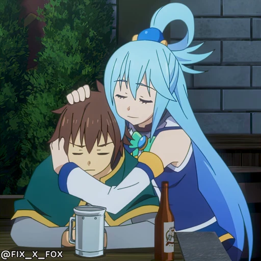 🤗 Стикер «KonoSuba S3» для Telegram