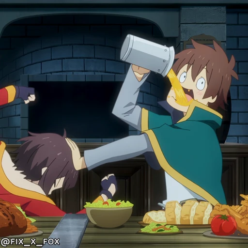 😋 Стикер «KonoSuba S3» для Telegram